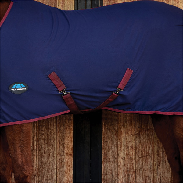 2025 WeatherBeeta Drap De Coton Standard Col Rond 1028798 - Navy